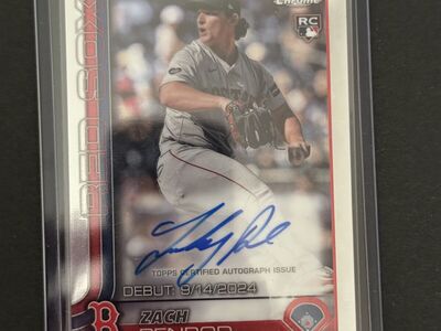 Topps Chrome 2025 Zach Penrod RC Auto Debut