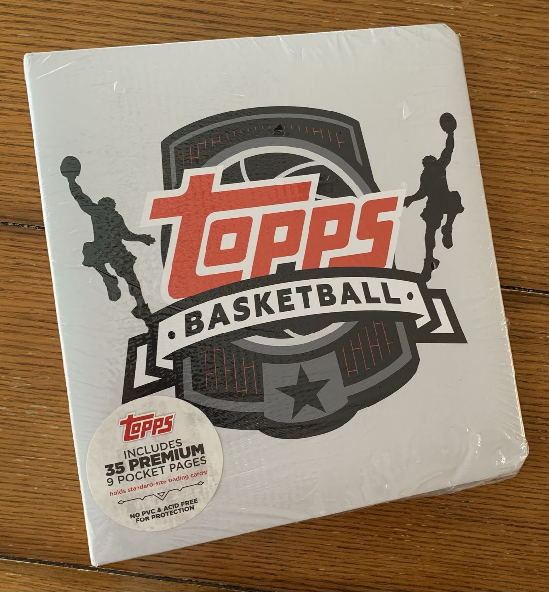Brand New Sealed Topps Card Binder Basketball 3-Ring Binder Album