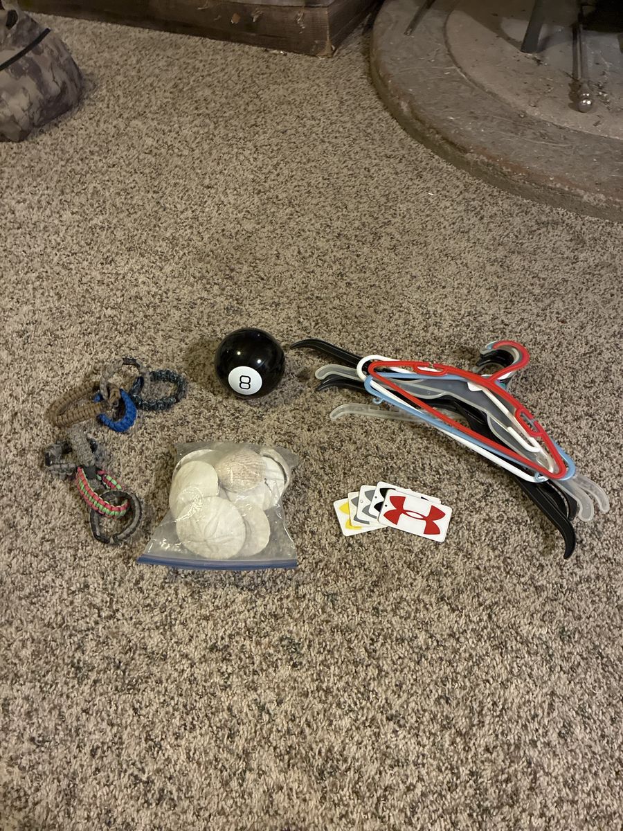 8-Ball, Hangers, Bracelets, Real Seashells, Under Armour Stickers