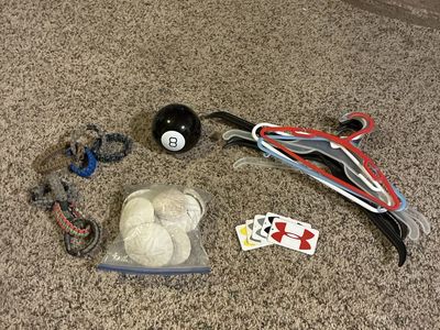 8-Ball, Hangers, Bracelets, Real Seashells, Under Armour Stickers
