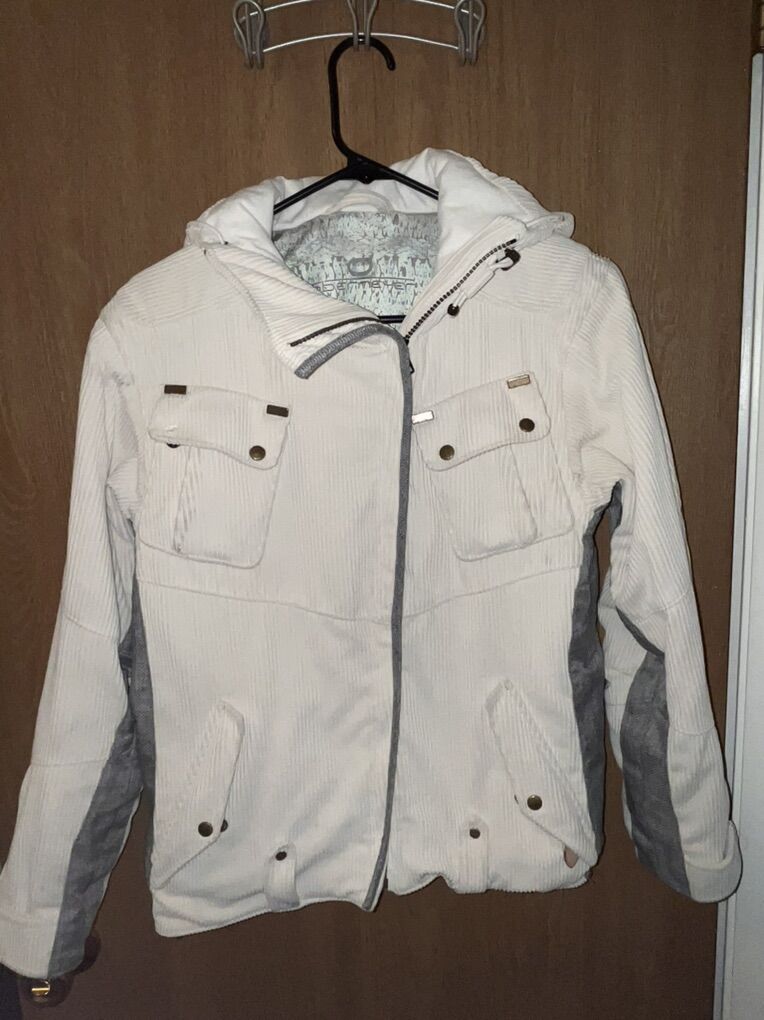 Obermeyer Cloud 9 Y2K Corduroy Ski Jacket