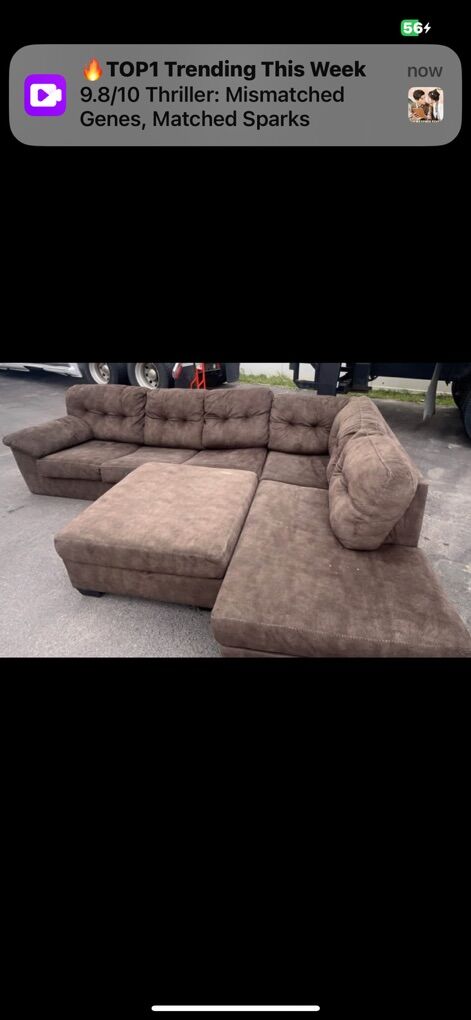 Ashley Furniture 2 Piece Sleeper Sectional