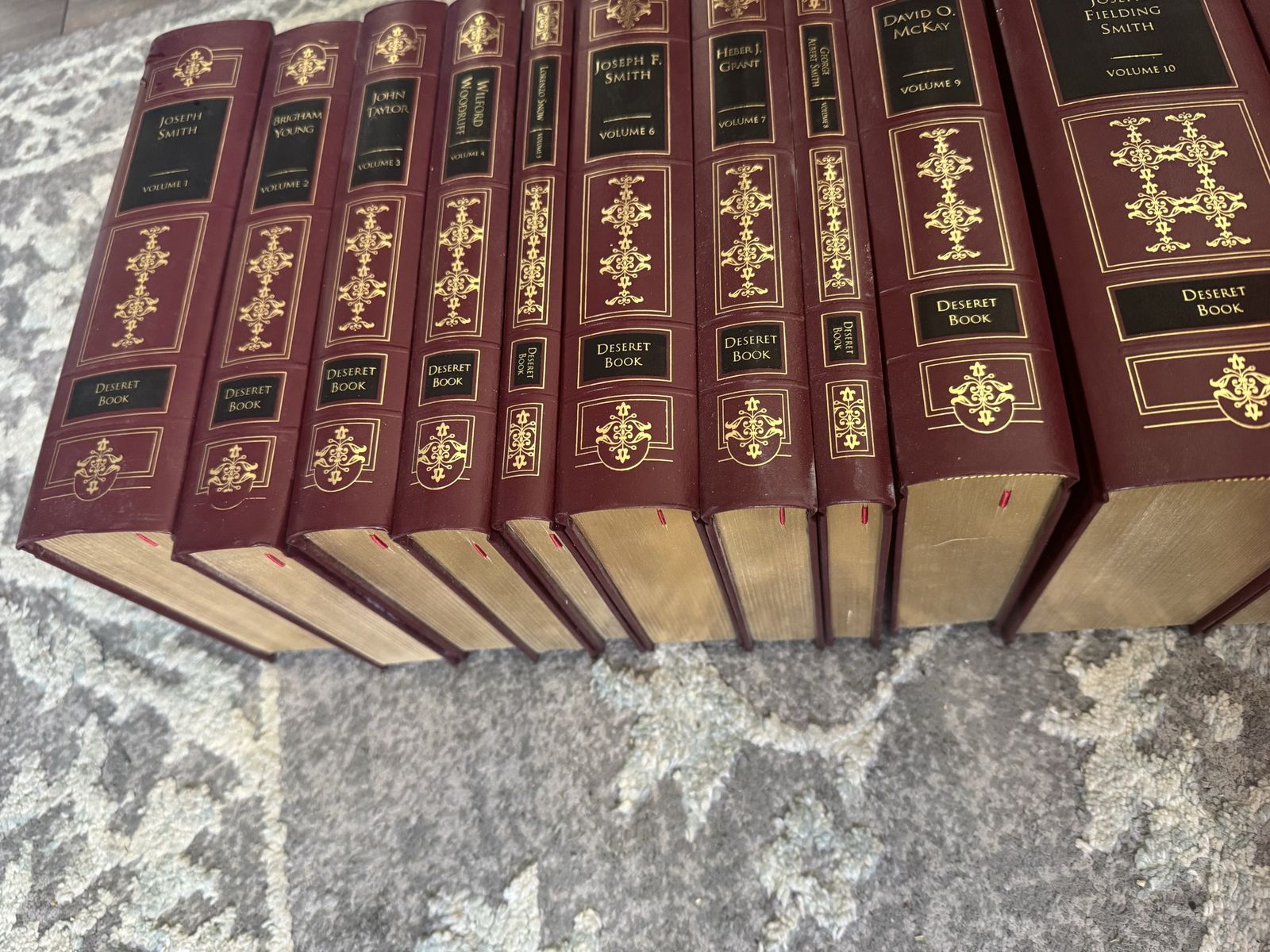 Teachings of the LDS prophets hardbound book set!