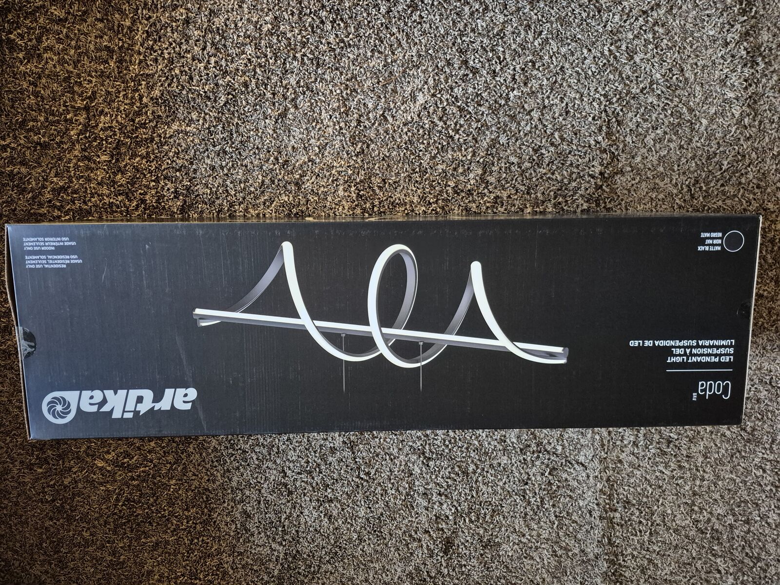 Artika Coda Integrated LED Pendant Light Fixture