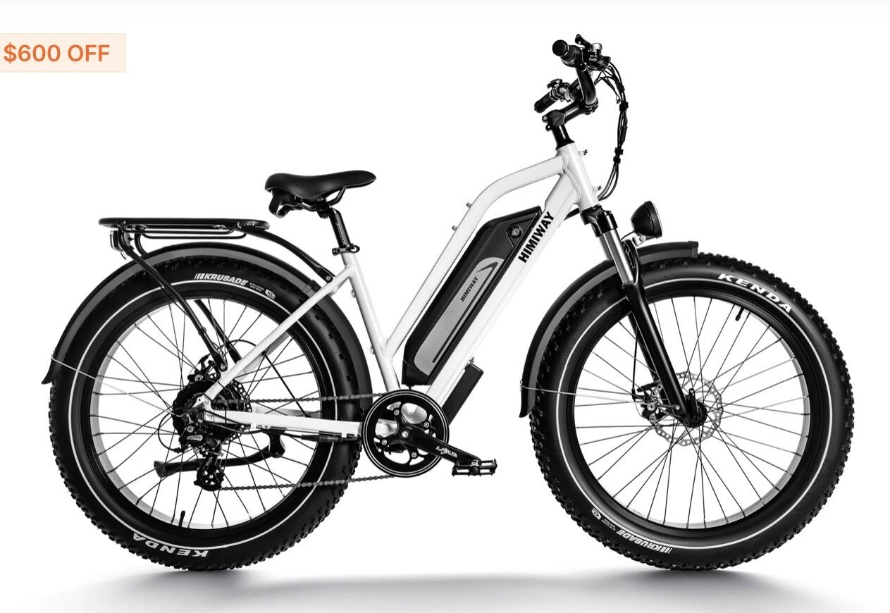 EBike Himiway Cruiser D3 Step-thru & 2 Batteries