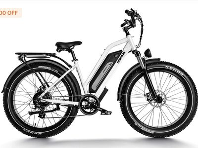 EBike Himiway Cruiser D3 Step-thru & 2 Batteries