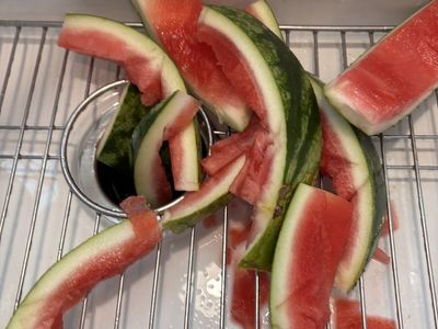 watermelon rinds for your chickens?? Read Description