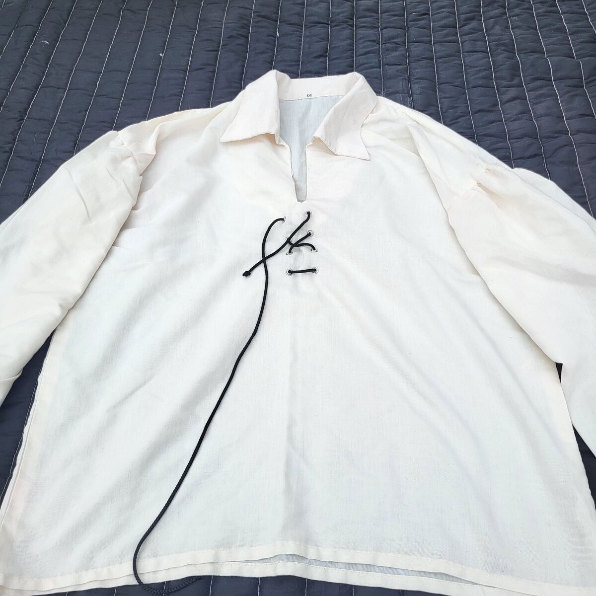 cream modevil men's costume shirt