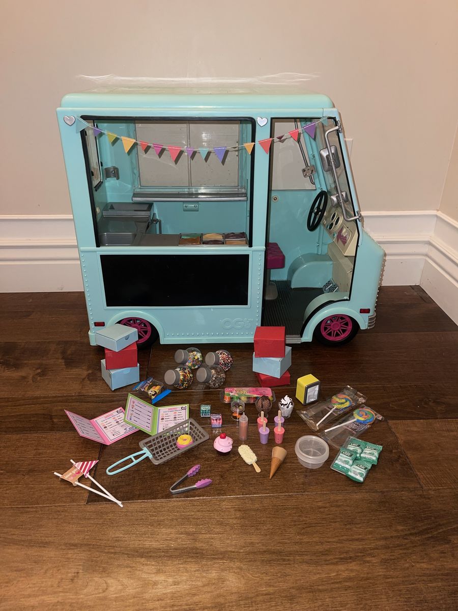 Our Generation 18-Inch Doll Ice Cream Truck