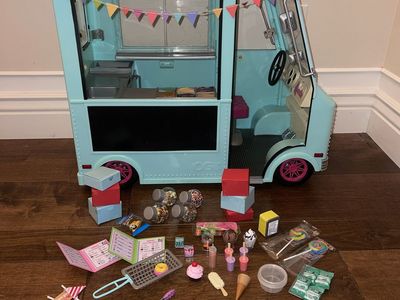 Our Generation 18-Inch Doll Ice Cream Truck