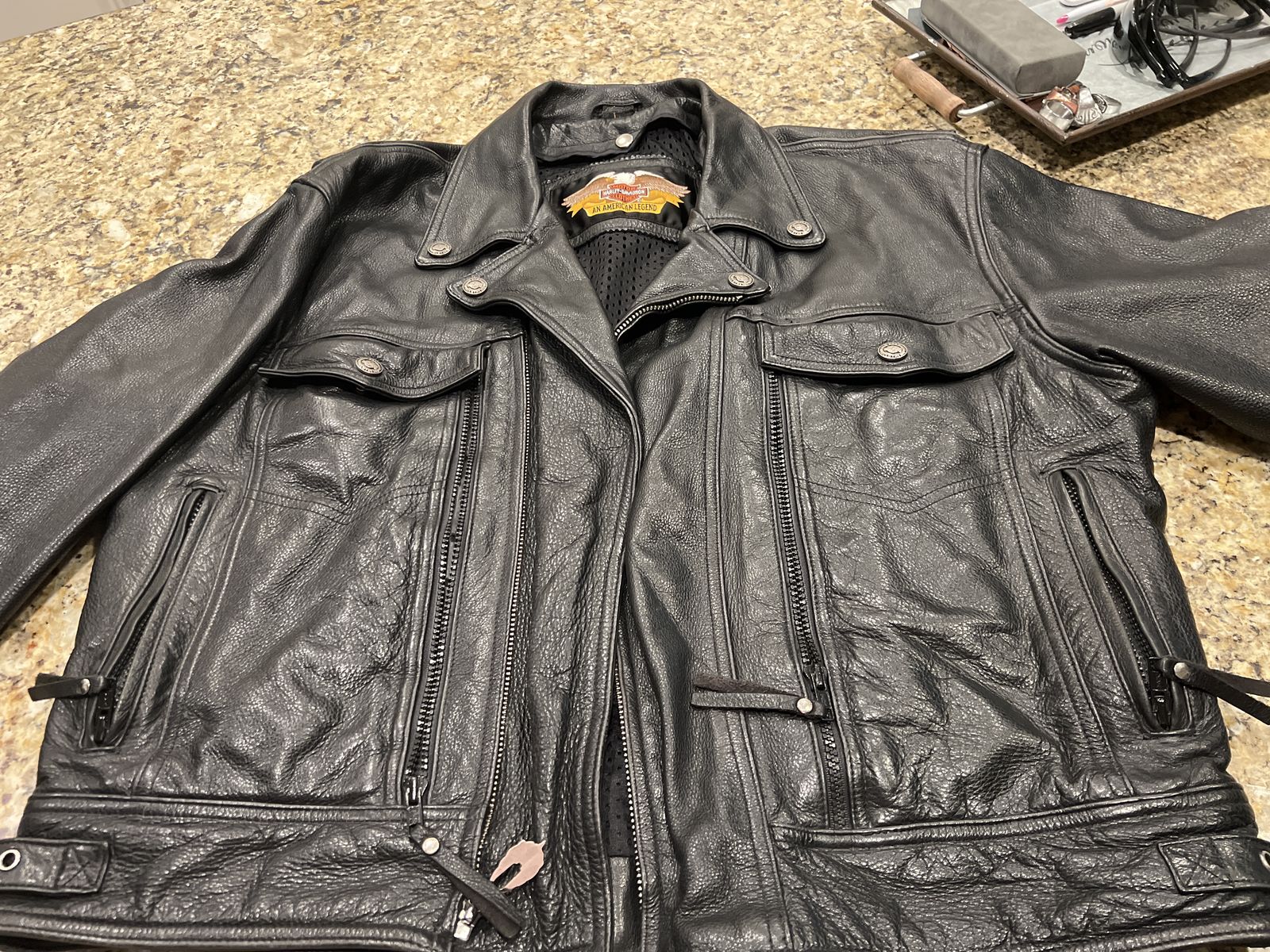Harley davidson leather jacket