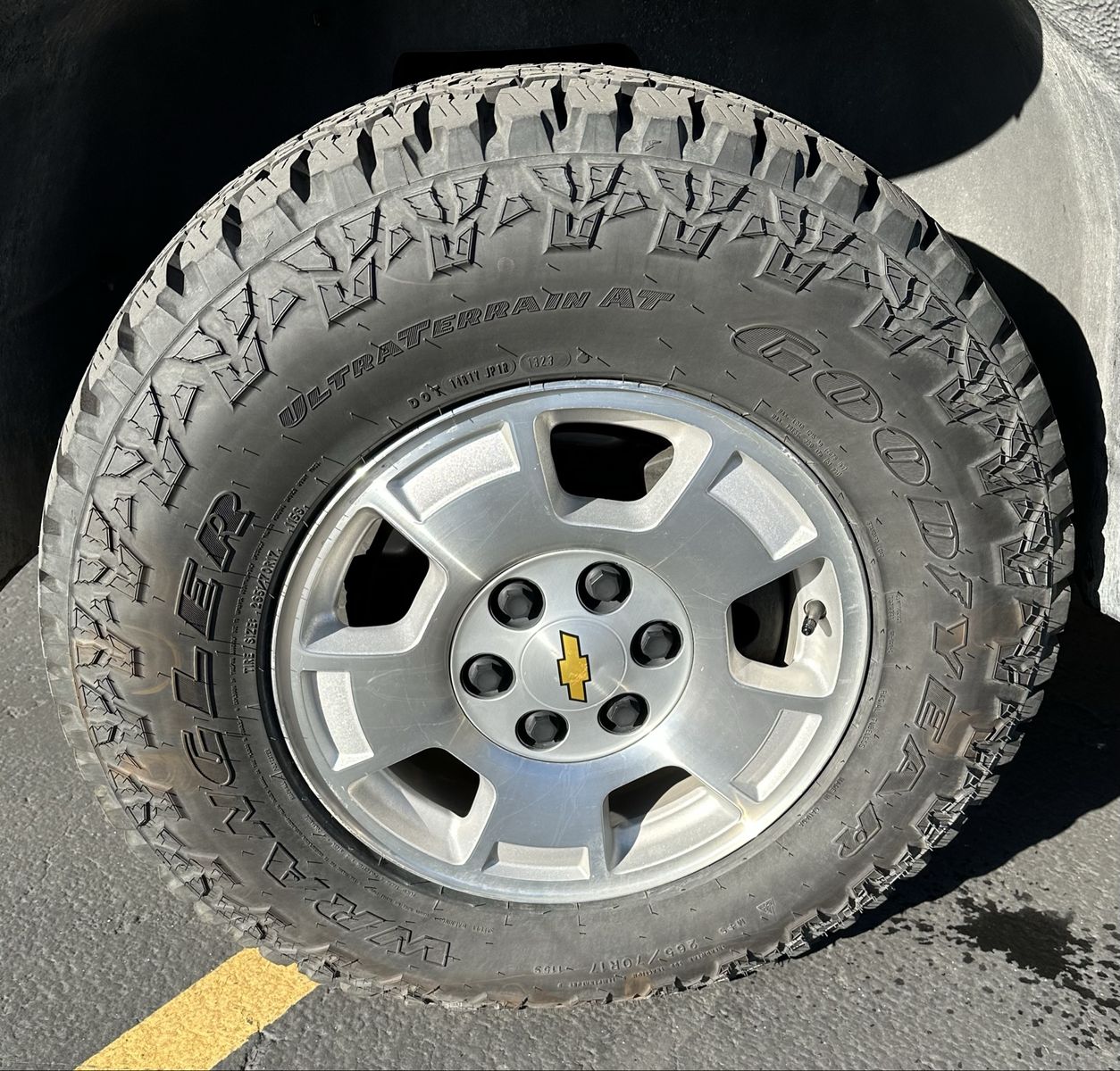 Chevy Factory Wheels (no tires)
