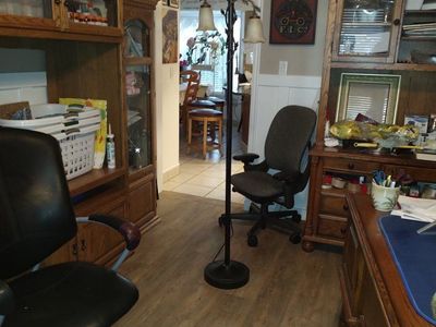 6 ft. Elegant Bronze Torchiere Floor Lamp with 2 Bell Shades - Amber Glass Accents