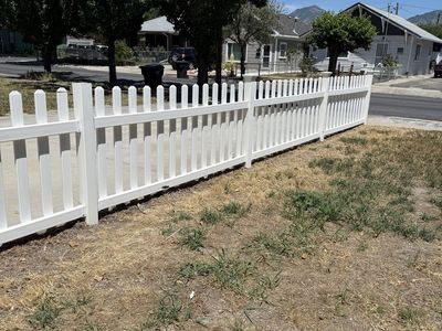 Vinyl Fence Picket Panels 91” wide and 40”