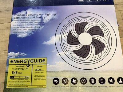 NEW!Ceiling Fan With Light And Remote