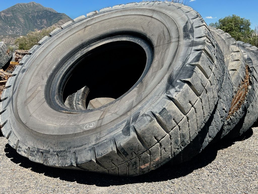 12' Tire Troughs - Heavy Duty Livestock Water Tank & Cattle Feeder