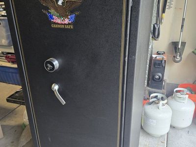 Cannon Safe Black Gun Safe with Combination Lock - Good Condition