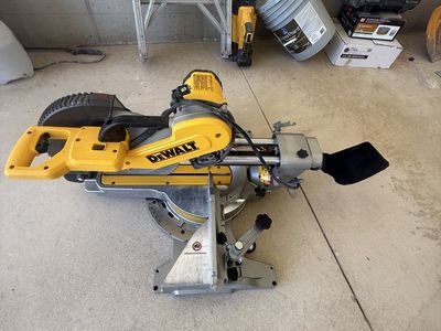 DEWALT 12” Double Bevel Sliding Compound Miter Saw