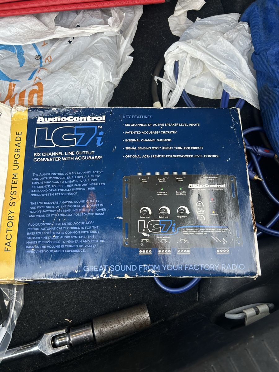 AudioControl LC7i 6-Channel Line Output Converter with AccuBASS
