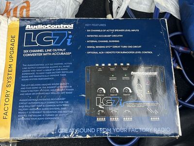 AudioControl LC7i 6-Channel Line Output Converter with AccuBASS