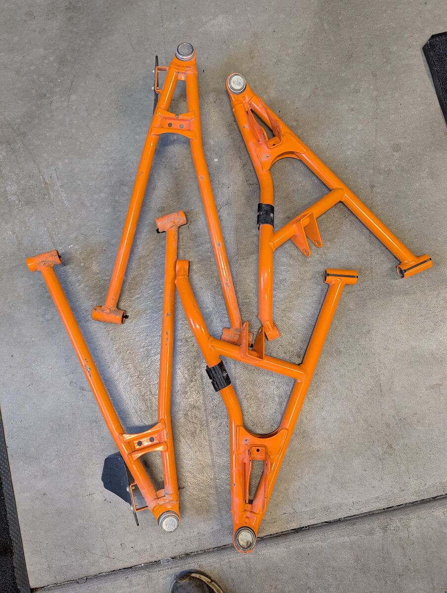 RZR turbo 1000 front a-arma upper and lower
