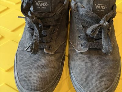 Vans Atwood All Black Canvas Sneakers