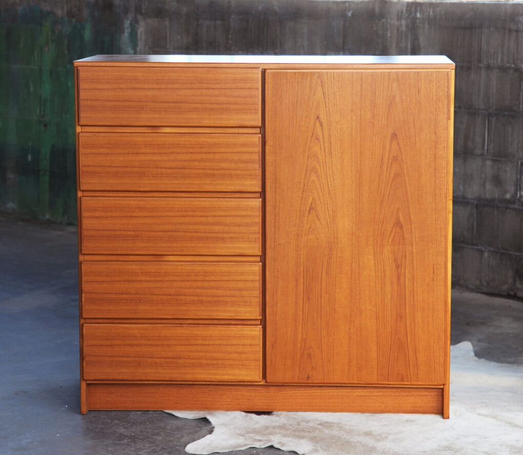 Mid-Century Danish Modern Teak Dresser