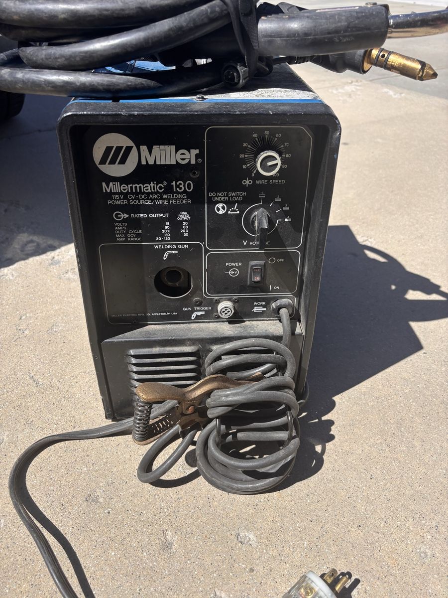 Goid Working Miller Millermatic 130 wire Welder!