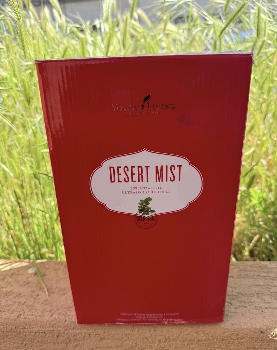 NEW YOUNG  LIVING DESERT MIST ESSENTIAL OIL ULTRASONIC DIFFUSER