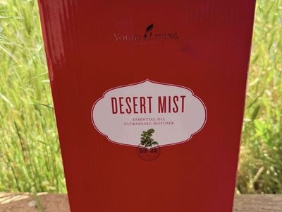 NEW YOUNG LIVING DESERT MIST ESSENTIAL OIL ULTRASONIC DIFFUSER