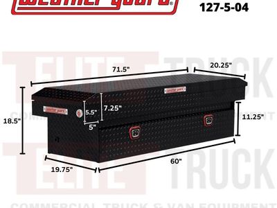 Truck bed tool box