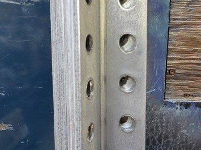 Everbilt 96in Zinc Plated Punched Angle 12 Gauge Steel Strut/Bracket