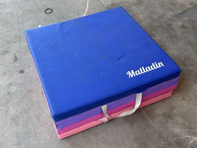 Matladin pink purple blue gymnastics Cheer Mat