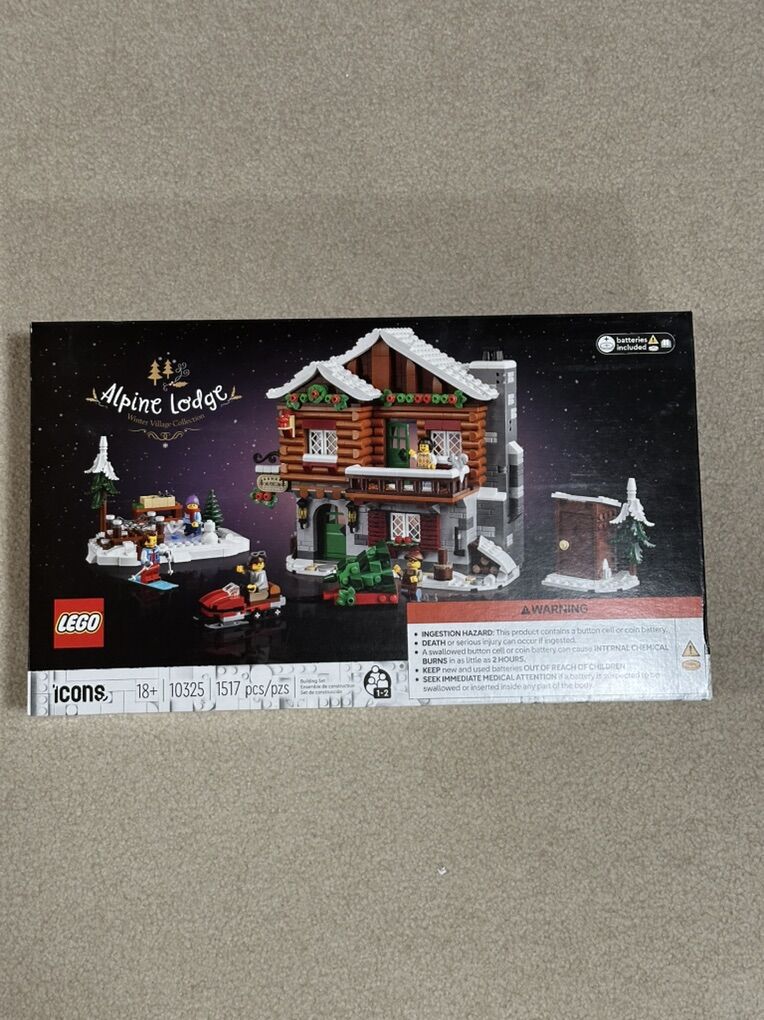 LEGO christmas Alpine Lodge! Sealed! 10325