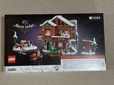 LEGO christmas Alpine Lodge! Sealed! 10325