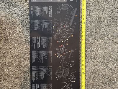 Brand new Falko Tactical AR-15 gun cleaning mat