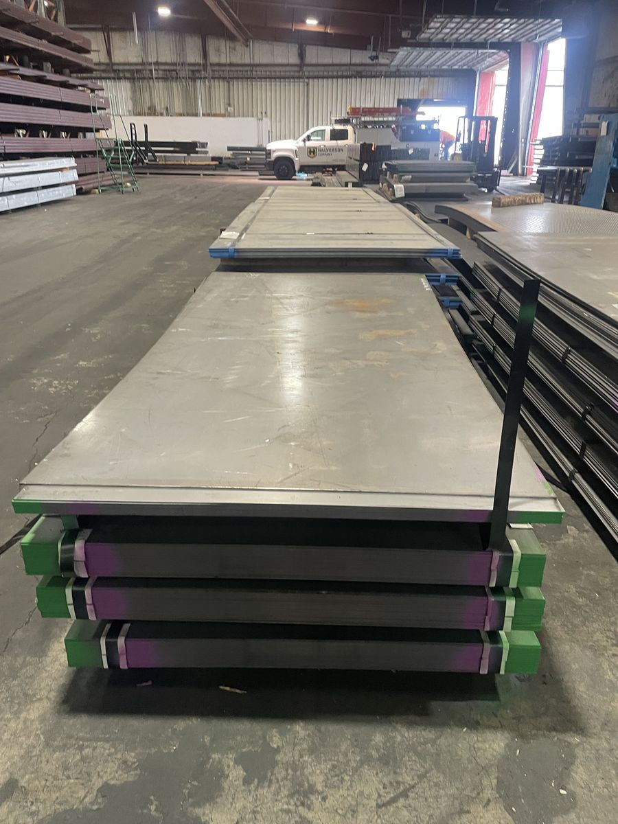 SPECIAL OFFER! Surplus Steel Plate – 3/16" x 48" x 96" – $144.45 ea.
