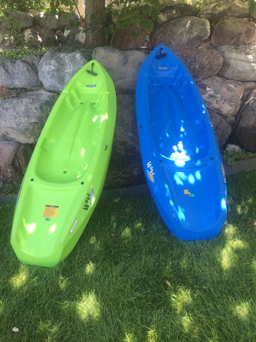 2 Youth Lifetime Product Kayaks