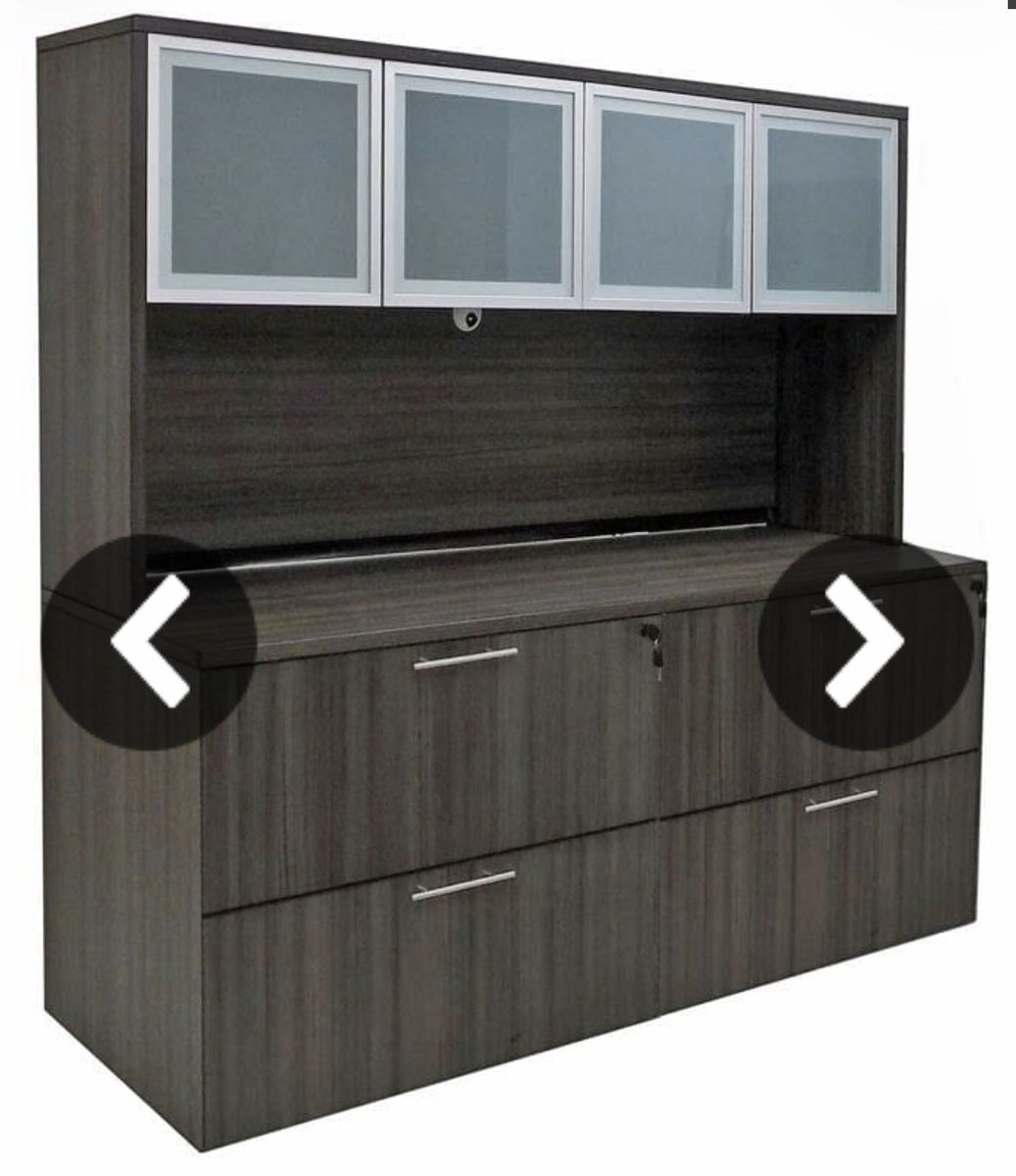 Modern Adjustable Standing Desk Office Set