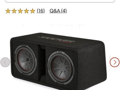 Kicker 10 Inch Competition Subwoofers For Vehicle