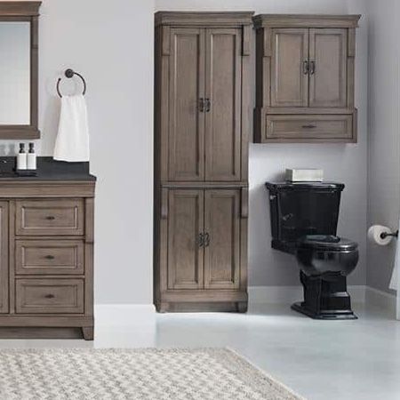 Naples 74” Linen Cabinet – Solid Wood Frame – Fully Assembled $999 MSRP