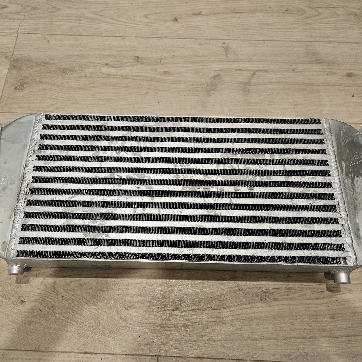 24"x10.5"x2.5" Intercooler + Red Piping Kit