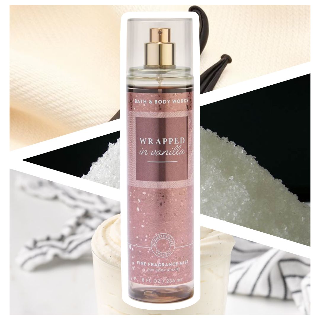 BATH & BODY WORKS -- WRAPPED IN VANILLA