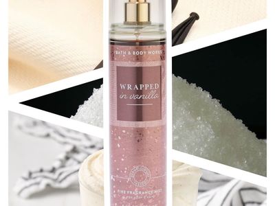 BATH & BODY WORKS -- WRAPPED IN VANILLA