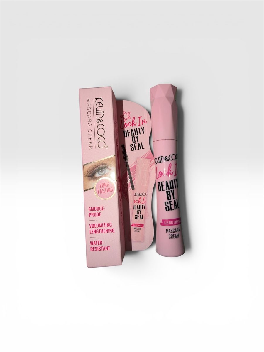 KEVIN&COCO Lock In Beauty by Seal Mascara Cream - Volumizing, Lengthening, Water-Resistant