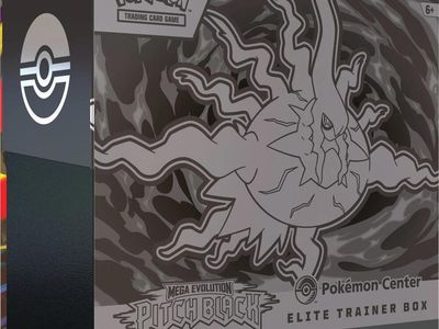 Pokemon TCG Mega Evolution Pitch Black Elite Trainer Box - Pokemon Center Exclusive