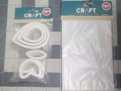 Clay Cutters, Texture Plates; Mandala Patterns, Tools and Mini Canvases; Quilling Ruler and Pin Boar