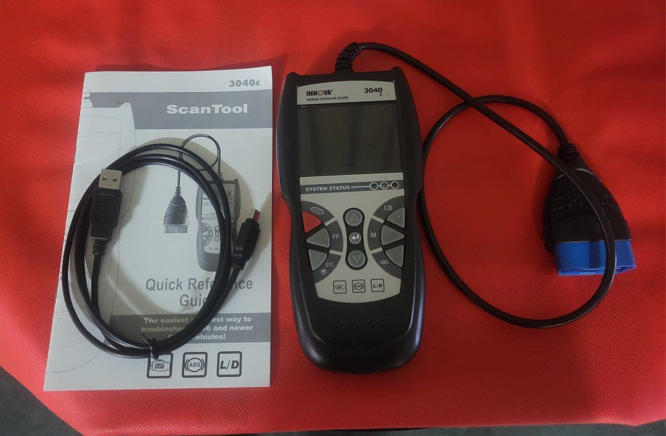 Innova 3040c OBD2 Diagnostic Scan Tool with Cable and Manual