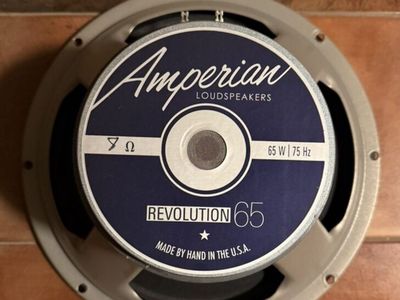 Amperian Revolution 65 12 Guitar Speaker (8 Ohms)