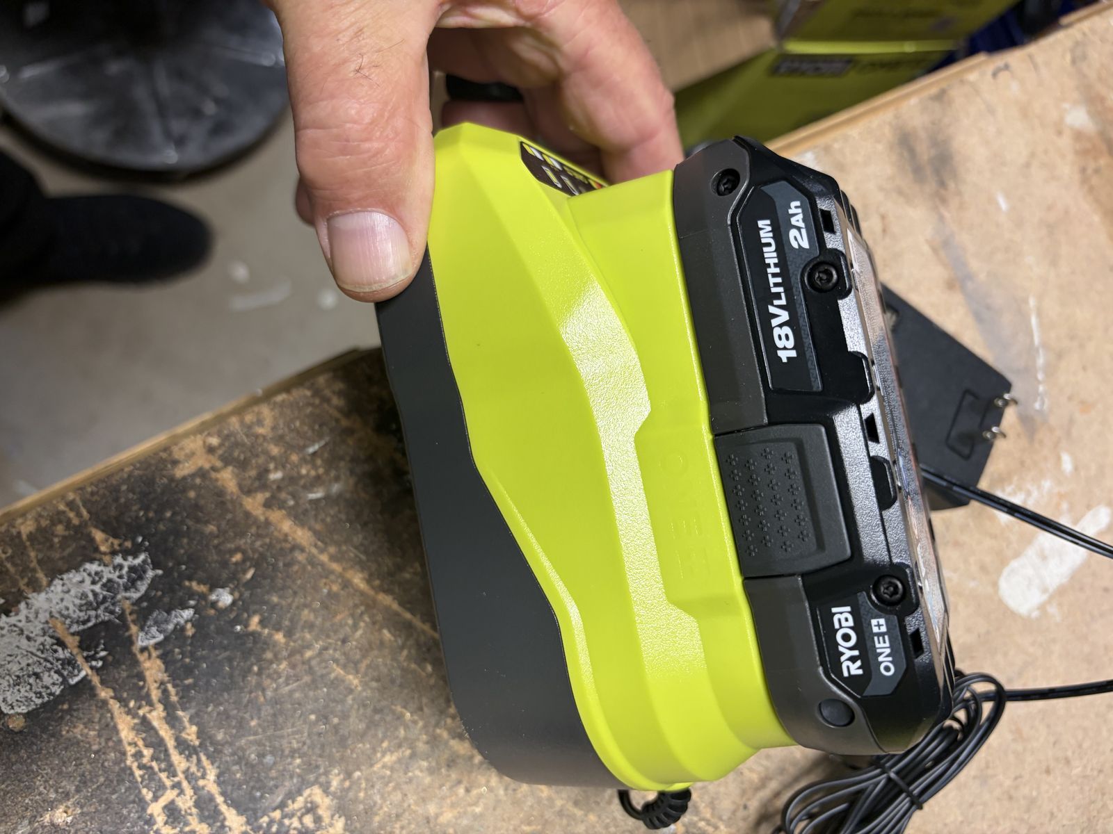 Ryobi 18v 2ah Battery And Charger 2025 Date